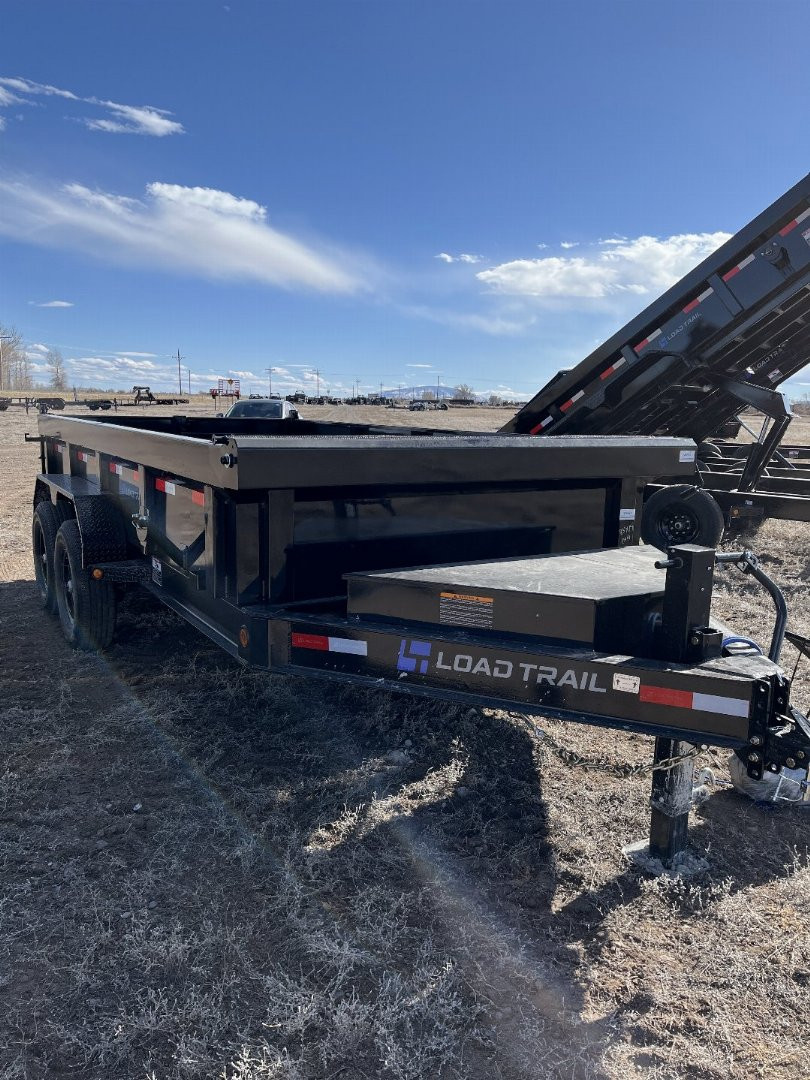 New 2025 Load Trail DT142 83" x 14' Low Pro Dump Trailer