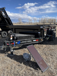 New 2025 Load Trail DT142 83" x 14' Low Pro Dump Trailer