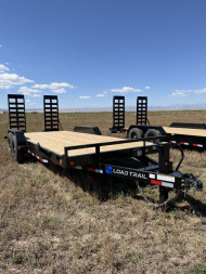 New 2025 LOAD TRAIL 83" x 20' Tandem Axle Carhauler