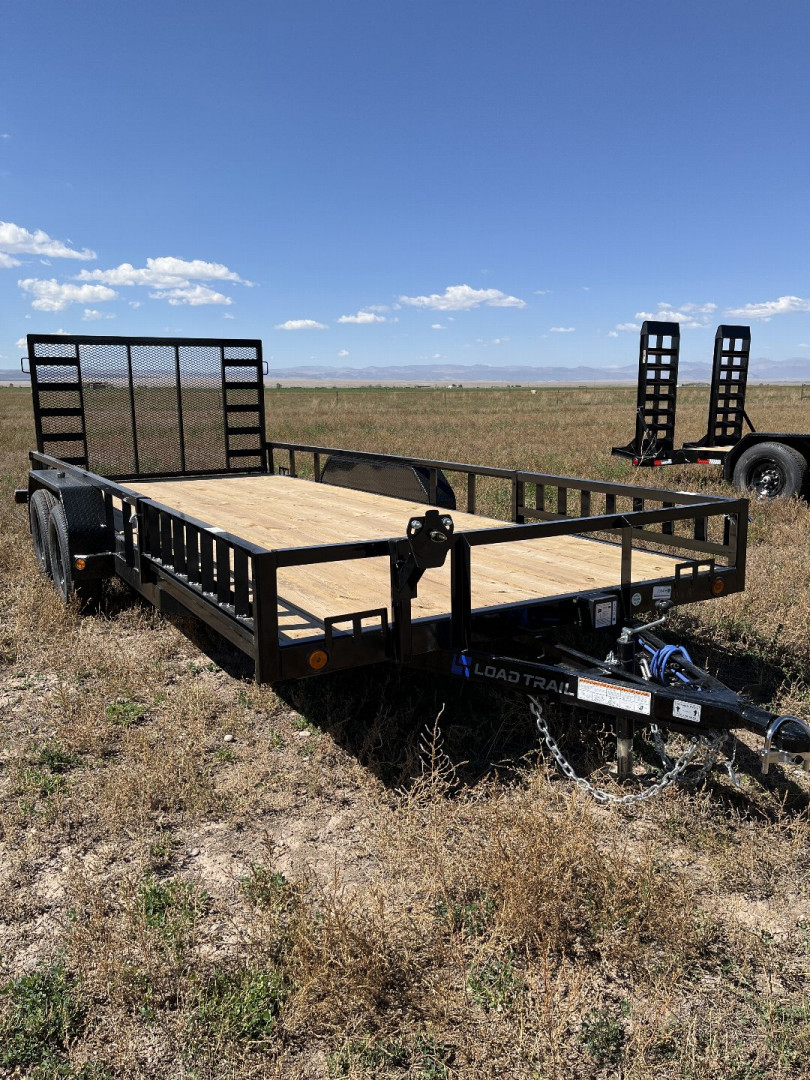New 2025 Load Trail 83" x 18' Tandem Axle Utility (4" Channel Frame)