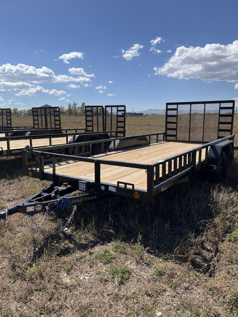 New 2025 Load Trail 83" x 18' Tandem Axle Utility (4" Channel Frame)