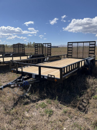 New 2025 Load Trail 83" x 18' Tandem Axle Utility (4" Channel Frame)