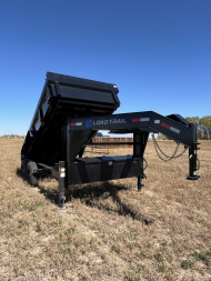 New 2025 Load Trail 83" x 14' Tandem Axle Gooseneck Low-Pro Dump