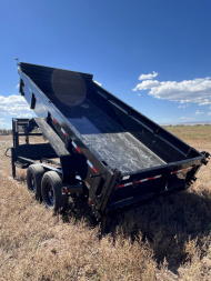 New 2025 Load Trail 83" x 14' Tandem Axle Gooseneck Low-Pro Dump