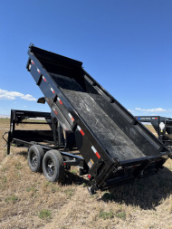 New 2025 Load Trail 83" x 16' Tandem Axle Gooseneck Low-Pro Dump