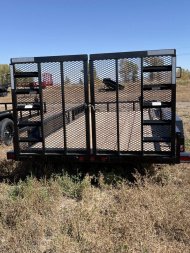 New 2025 Load Trail 83" x 16' Tandem Axle Utility (4" Channel Frame)