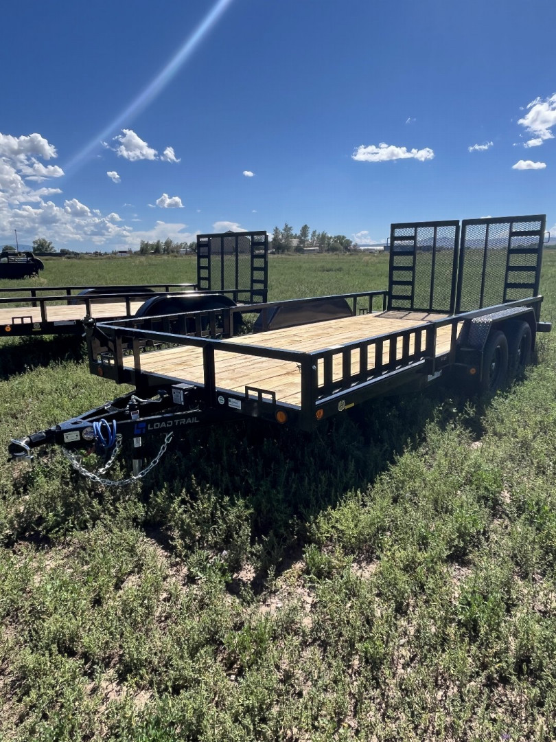 New 2024 LOAD TRAIL 83" x 16' Tandem Axle Utility (4" Channel Frame)