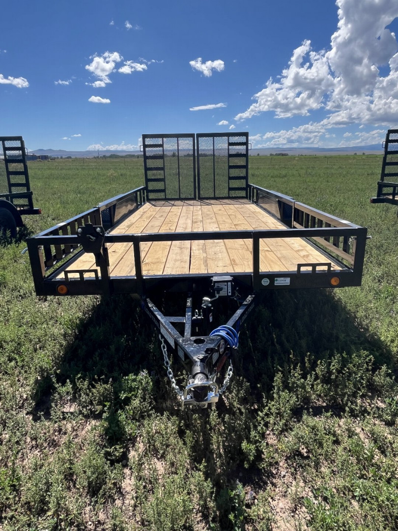 New 2024 LOAD TRAIL 83" x 16' Tandem Axle Utility (4" Channel Frame)