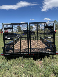 New 2024 LOAD TRAIL 83" x 16' Tandem Axle Utility (4" Channel Frame)