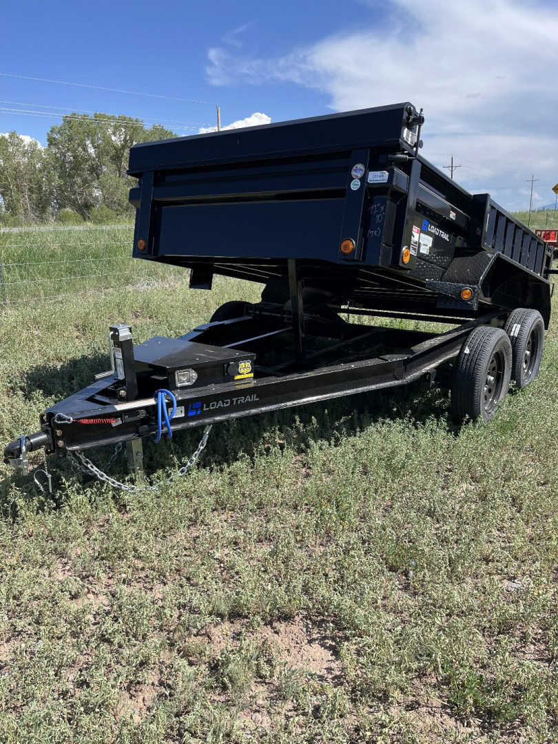 New 2024 Load Trail DT07 72" x 10' 7K Tandem Axle Dump Trailer