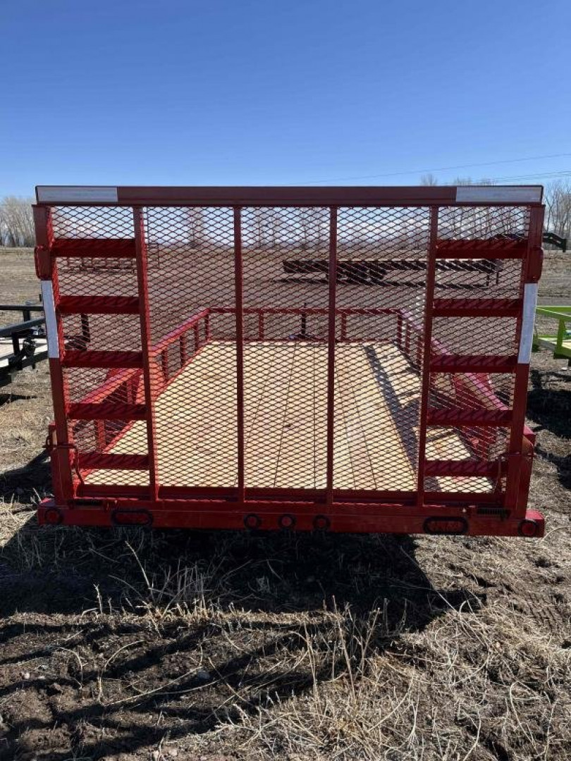 New 77" X 12' SINGLE AXLE (2" X 3" ANGLE FRAME)