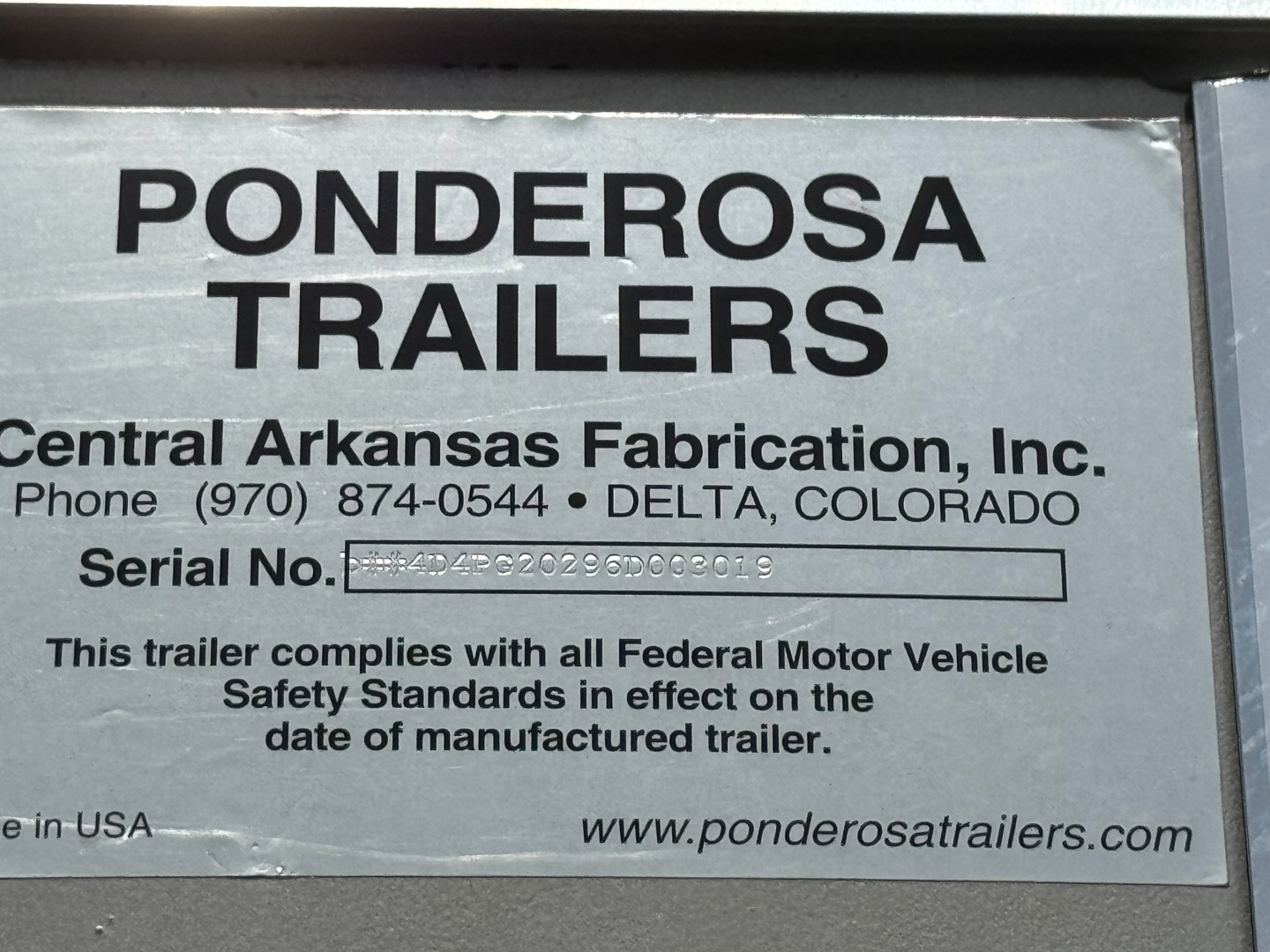 Used 2006 Ponderosa 4H GN Horse Trailer