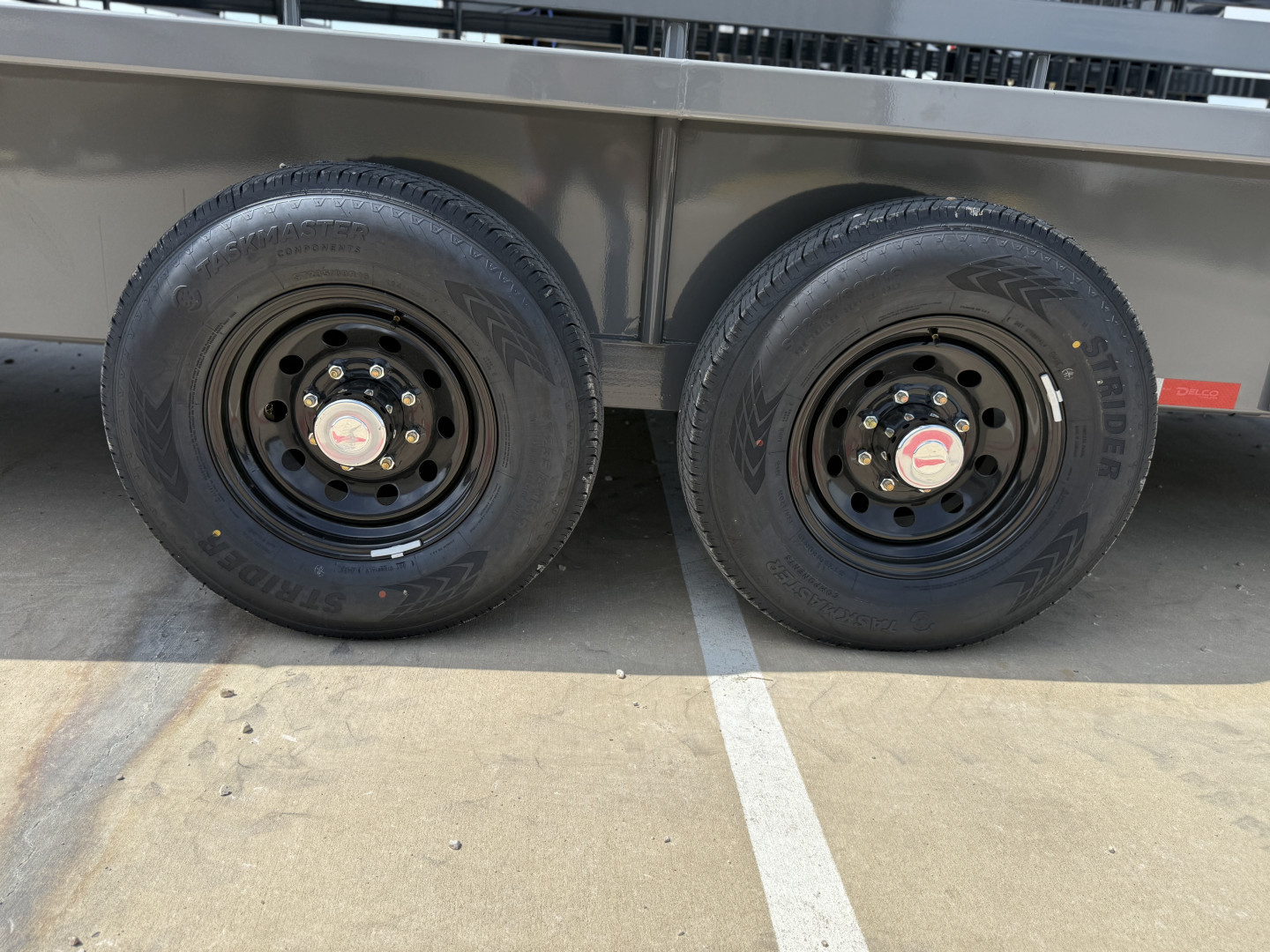 New 2026 Delco Trailers B824 BAR TOP Stock / Stock Combo Trailer