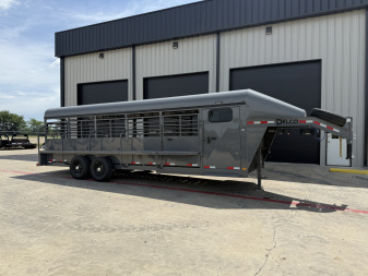 New 2025 Delco Trailers P824 Stock / Stock Combo Trailer 39764