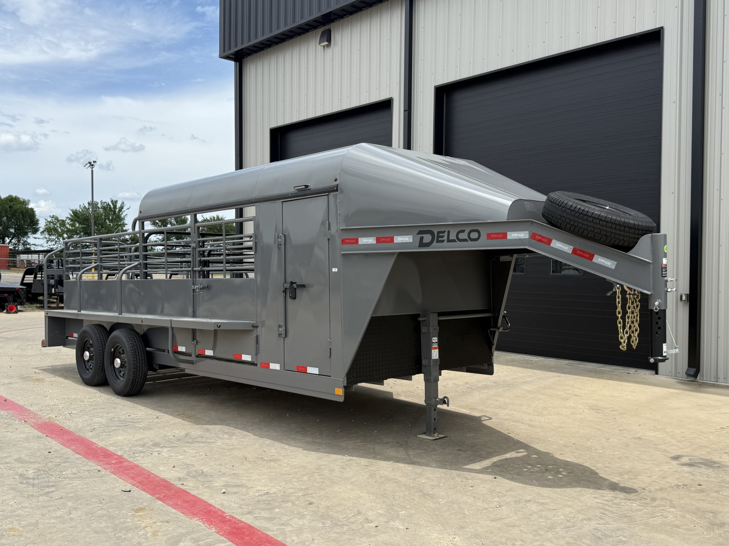 New 2025 Delco Trailers P820 Stock / Stock Combo Trailer 39849