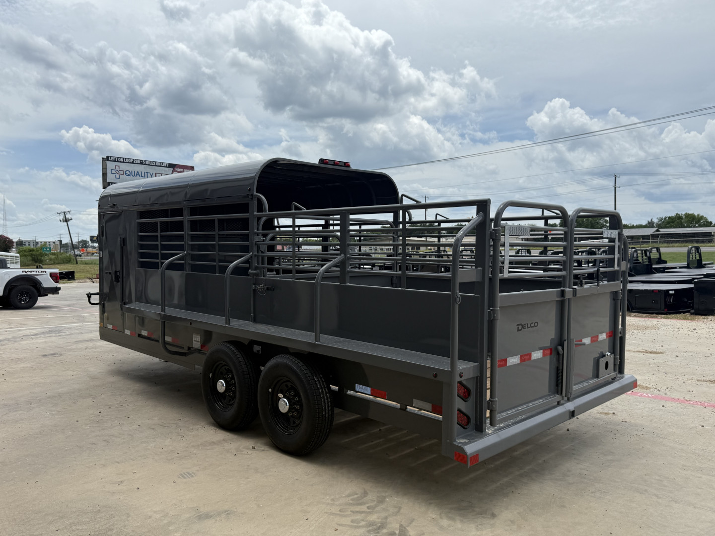 New 2025 Delco Trailers P820 Stock / Stock Combo Trailer 39849