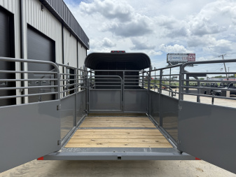 New 2025 Delco Trailers P820 Stock / Stock Combo Trailer 39849