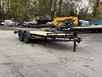 New 2025 PJ TRAILERS 83  x 16' Voyager Series (EV) - 15400 GVWR Equipment Trailer