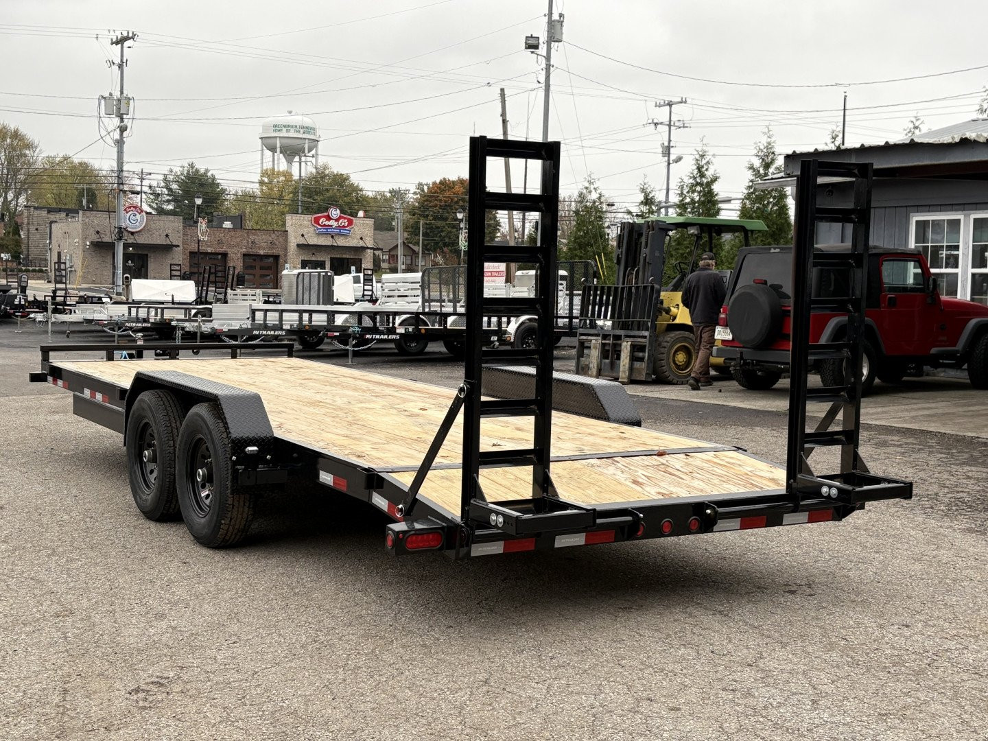 New 2026 PJ TRAILERS 83" x 22' - 6" Channel 14K Quest Series (CD) Equipment Trailer