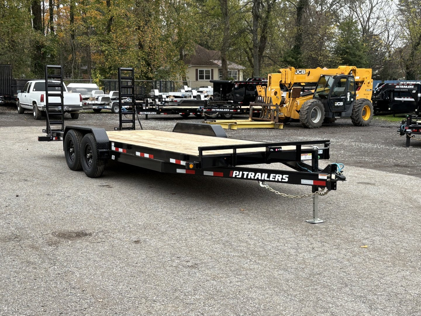 New 2026 PJ TRAILERS 83" x 22' - 6" Channel 14K Quest Series (CD) Equipment Trailer