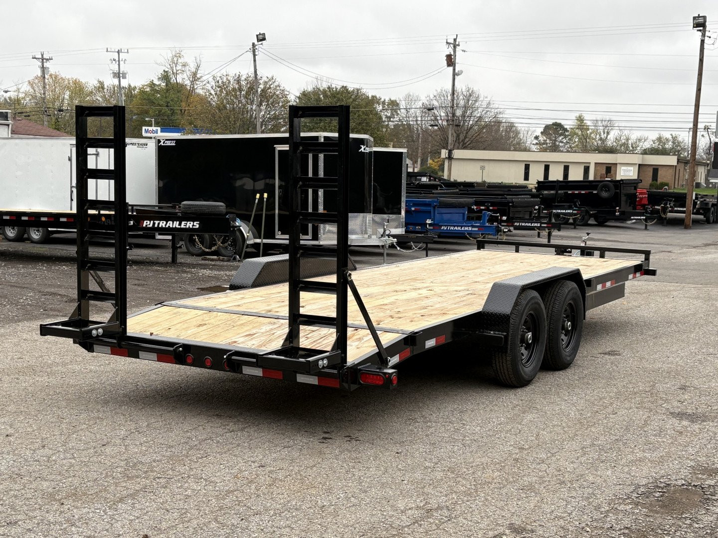 New 2026 PJ TRAILERS 83" x 22' - 6" Channel 14K Quest Series (CD) Equipment Trailer