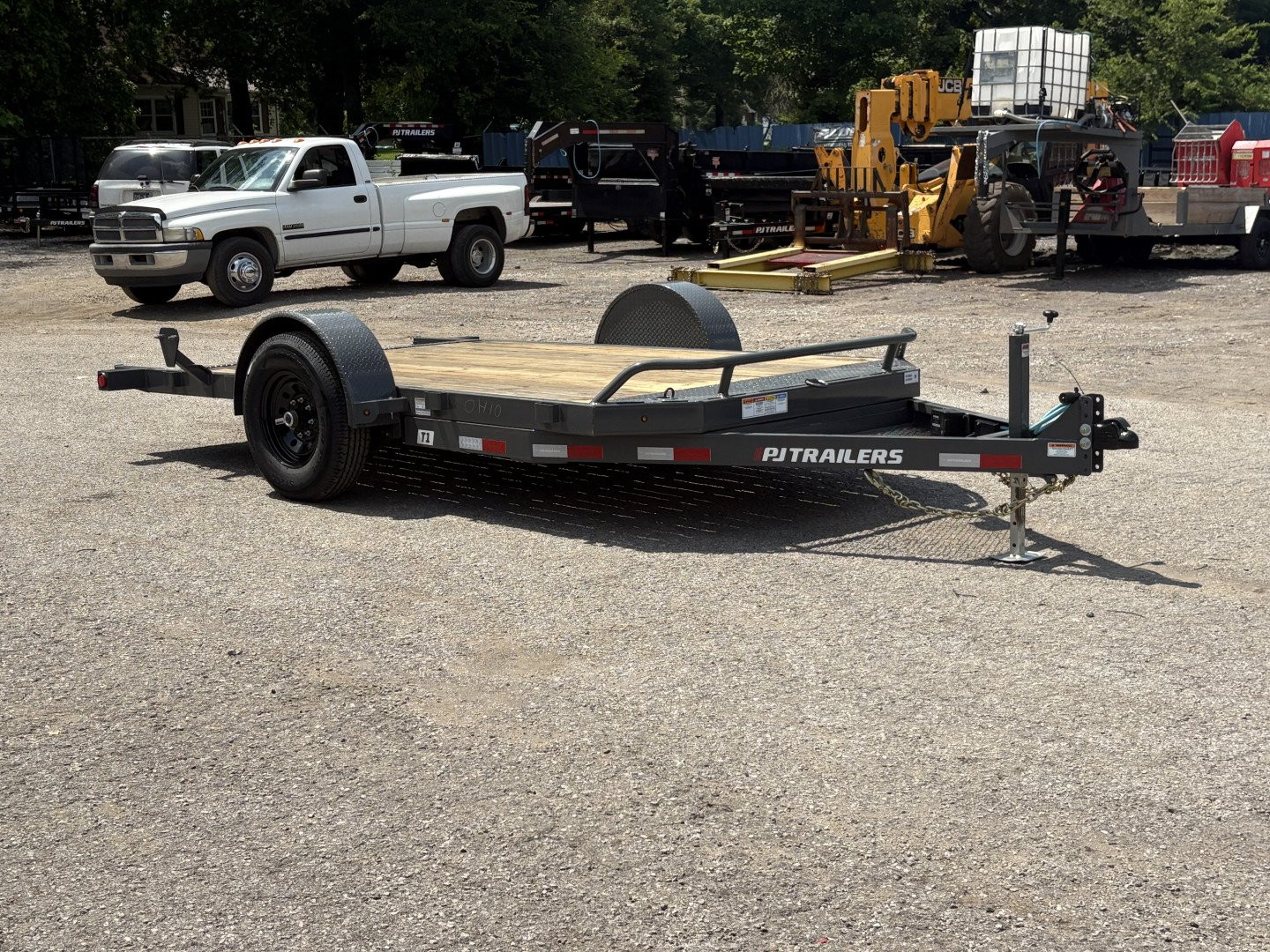 New 2025 PJ TRAILERS 13' Single Axle HD Tilt (T1) 7K Trailer