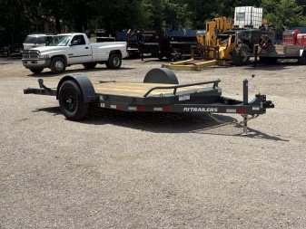 New 2025 PJ TRAILERS 13' Single Axle HD Tilt (T1) 7K Trailer