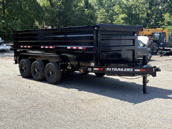 New 2025 PJ TRAILERS 16' x 83  (DM) 21K Low-Profile High Side Dump Trailer