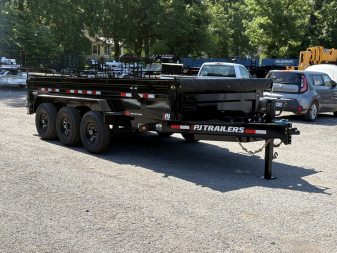 New 2025 PJ TRAILERS 16' x 83  (DL) 21K Low-Profile PRO Series Dump Trailer