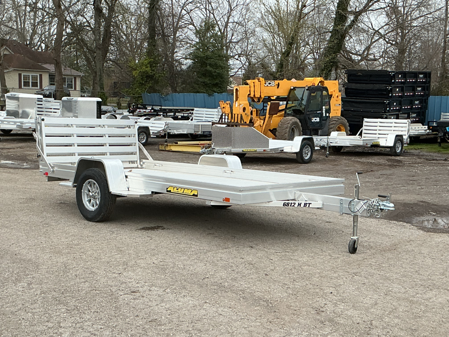 New 2026 ALUMA 6812H-S-BT 68" x 12' Aluminum Utility Utility Trailer