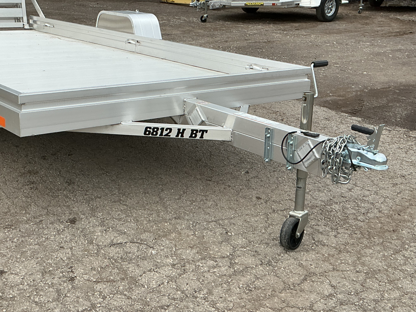 New 2026 ALUMA 6812H-S-BT 68" x 12' Aluminum Utility Utility Trailer