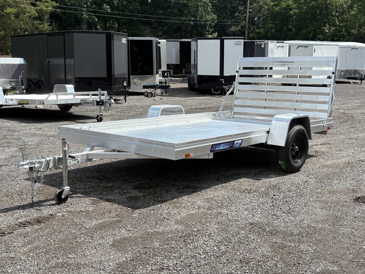 New 2026 ALUMA 7812ESA 78" x 12' Utility Trailer