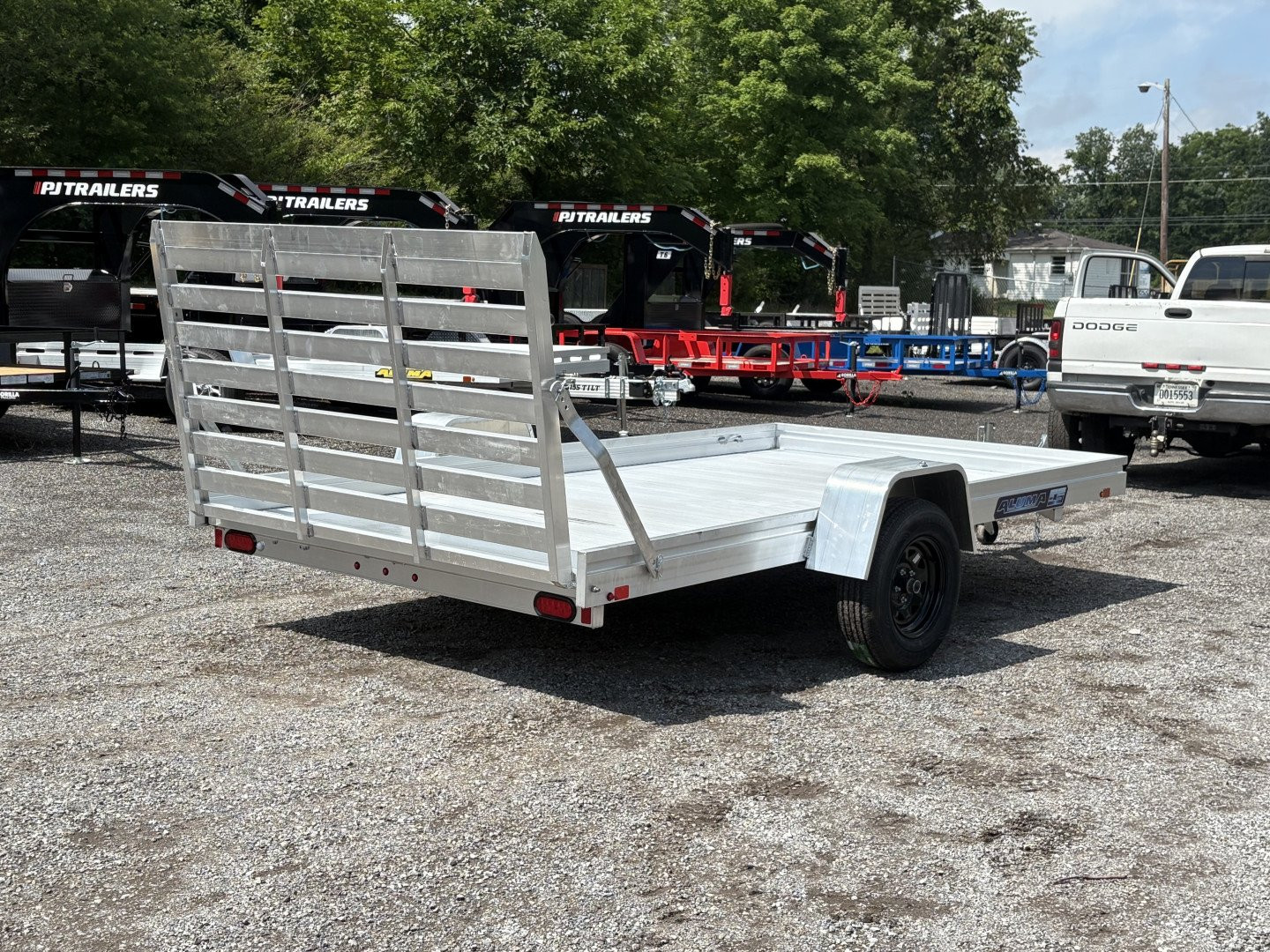 New 2026 ALUMA 7812ESA 78" x 12' Utility Trailer