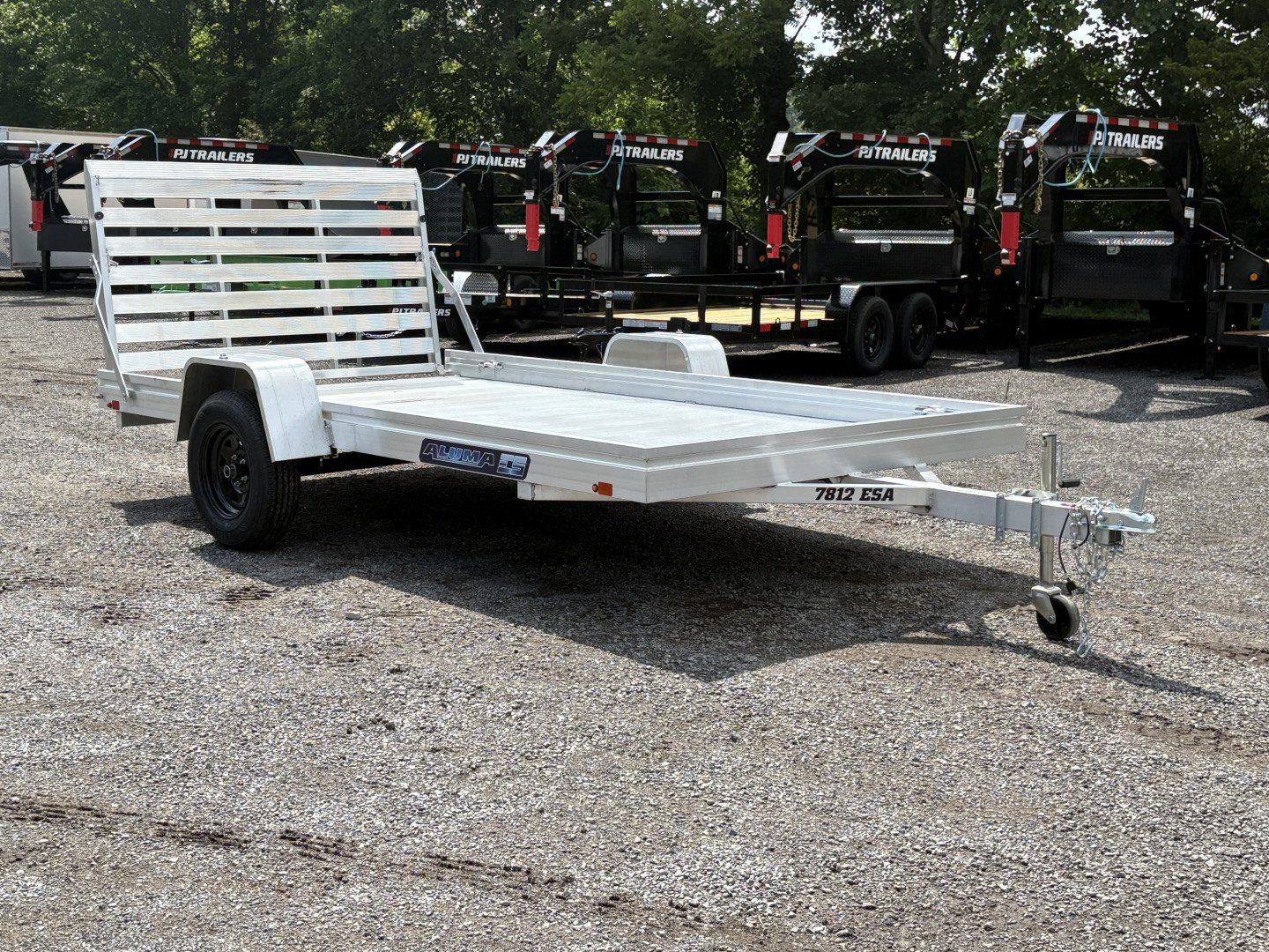 New 2026 ALUMA 7812ESA 78" x 12' Utility Trailer
