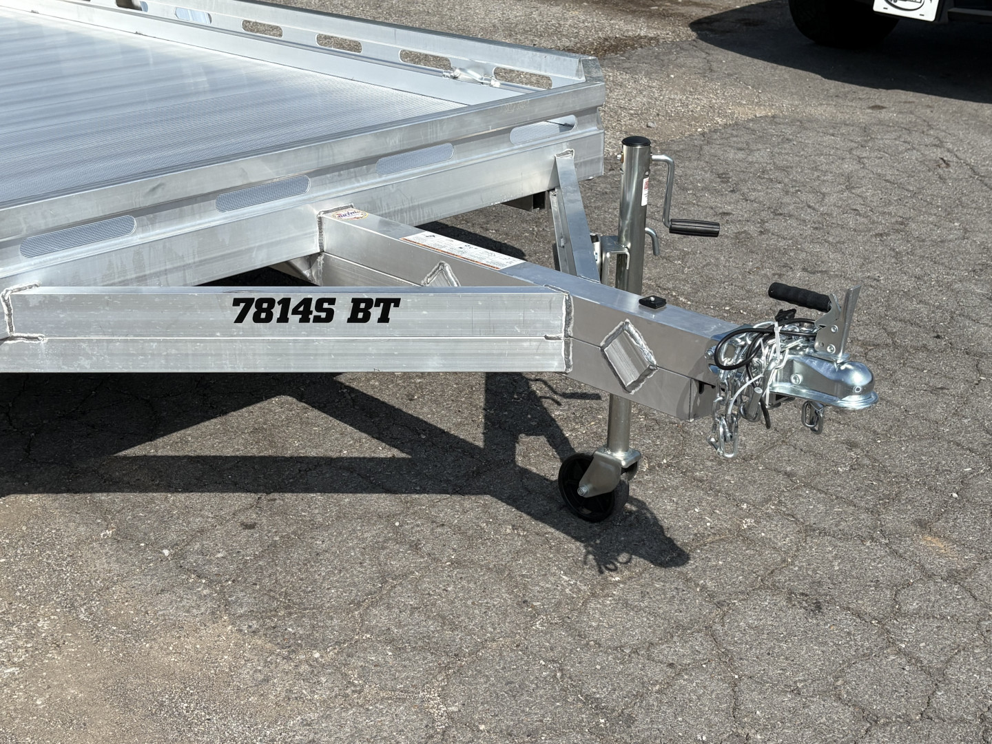 New 2026 ALUMA 7814S-BT 78" x 14' Aluminum Utility Trailer