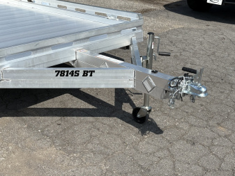 New 2026 ALUMA 7814S-BT 78" x 14' Aluminum Utility Trailer
