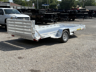 New 2026 ALUMA 7814S-BT 78" x 14' Aluminum Utility Trailer
