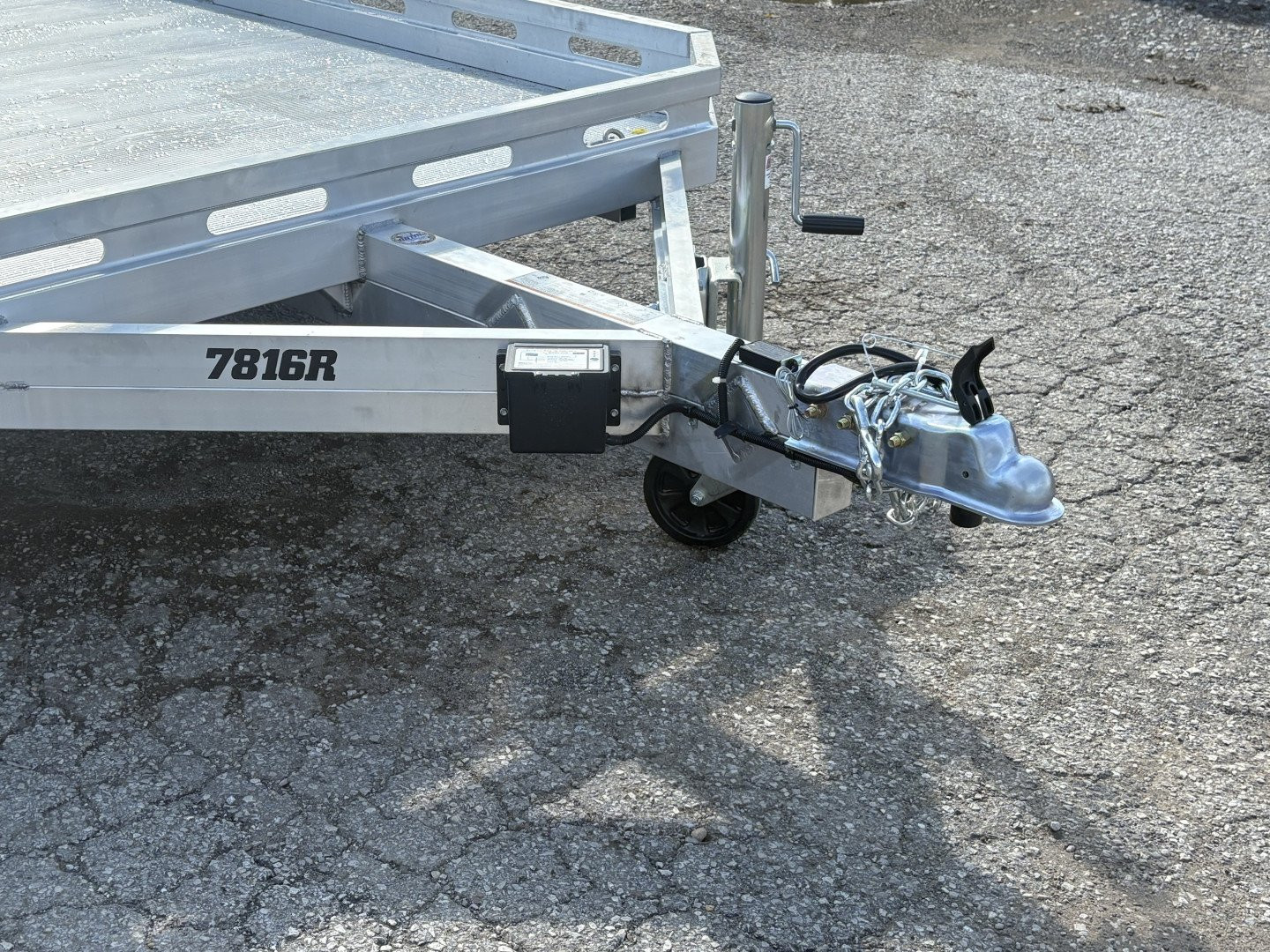 New 2026 ALUMA 7816TA-EL-R 78" x 16' Aluminum Utility Utility Trailer