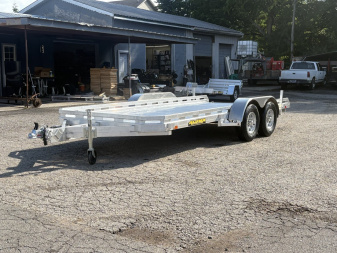 New 2026 ALUMA 7816TA-EL-R 78" x 16' Aluminum Utility Utility Trailer