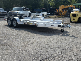 New 2026 ALUMA 7816TA-EL-R 78  x 16' Aluminum Utility Utility Trailer