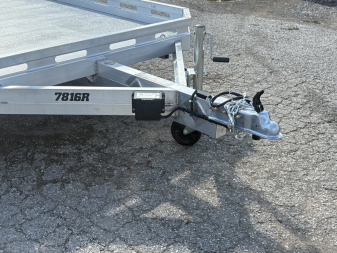 New 2026 ALUMA 7816TA-EL-R 78" x 16' Aluminum Utility Utility Trailer