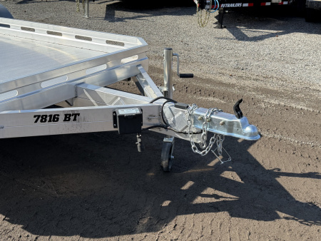 New 2026 ALUMA 7816TA-EL-BT 78" x 16' Aluminum Utility Utility Trailer
