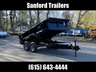 New 2025 HAWKE TRAILERS 6' x 12' 10K Dump Trailer