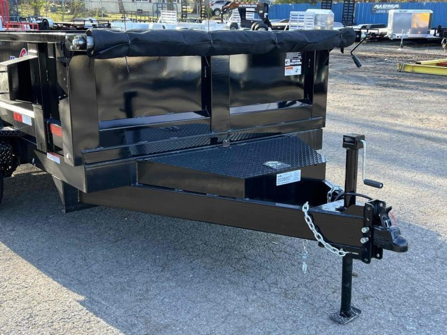 New 2025 HAWKE TRAILERS 6' x 12' 10K Dump Trailer