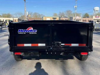 New 2025 HAWKE TRAILERS 6' x 12' 10K Dump Trailer