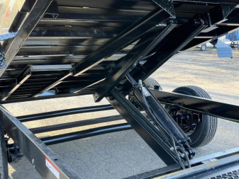 New 2025 HAWKE TRAILERS 6' x 12' 10K Dump Trailer