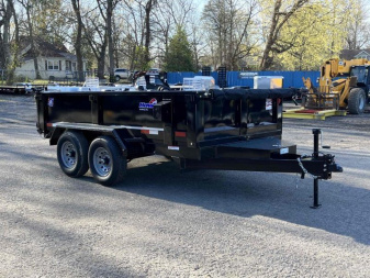 New 2025 HAWKE TRAILERS 6' x 12' 10K Dump Trailer