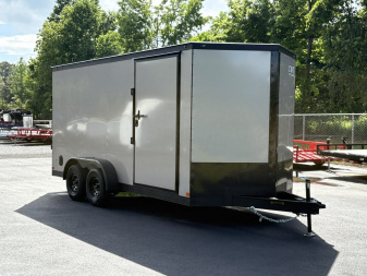 New 2025 COVERED WAGON TRAILERS 7' X 16' X 7' Gold Mine Series Cargo / Enclosed Trailer