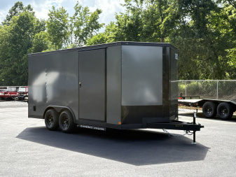 New 2025 COVERED WAGON TRAILERS 8.5' x 16' x 7' - 10K Black Gold Mine Series Cargo / Enclosed Trailer