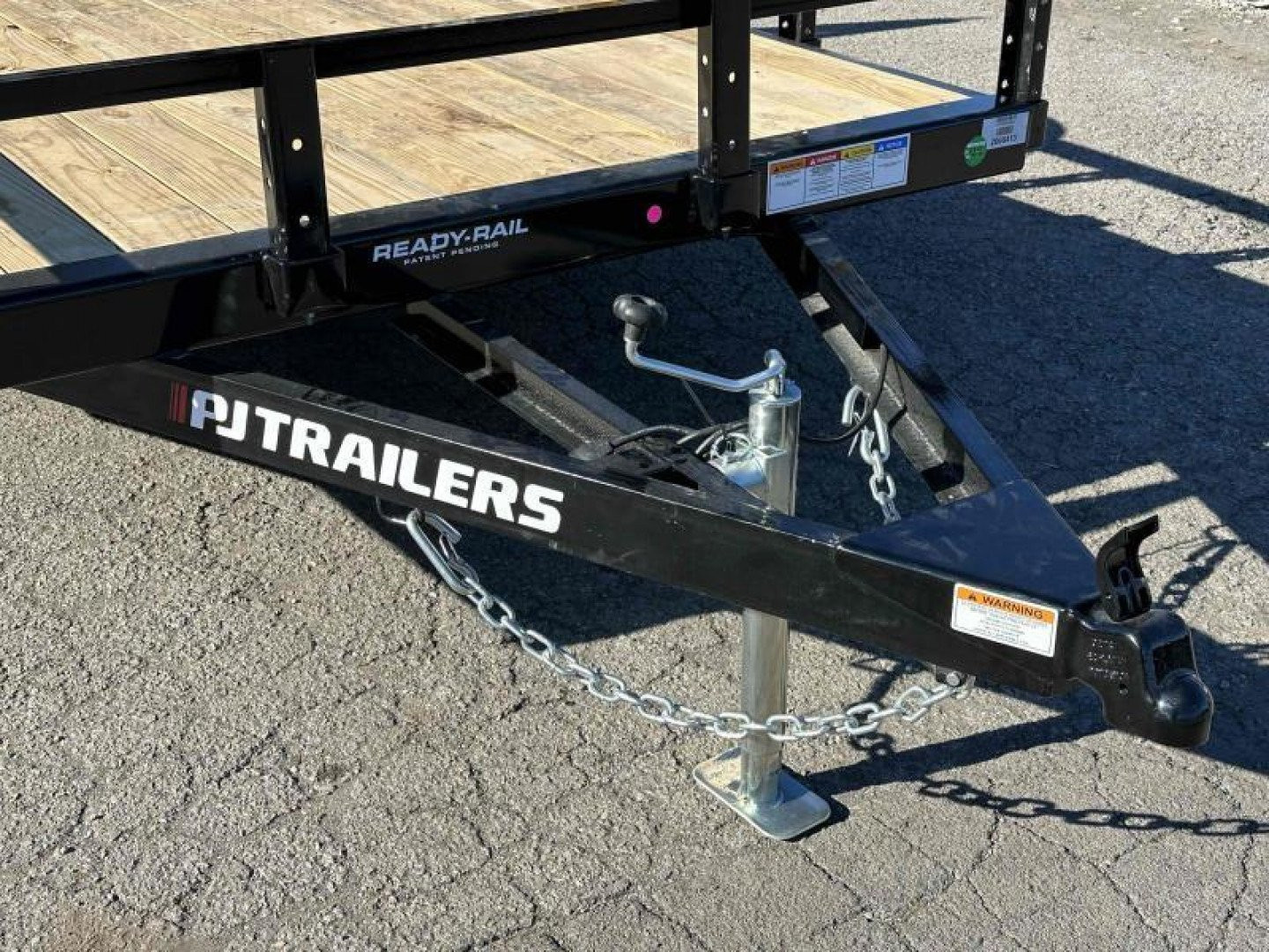 New 2024 PJ TRAILERS 77" x 10' Single Axle Channel Utility (U7) Utility Trailer